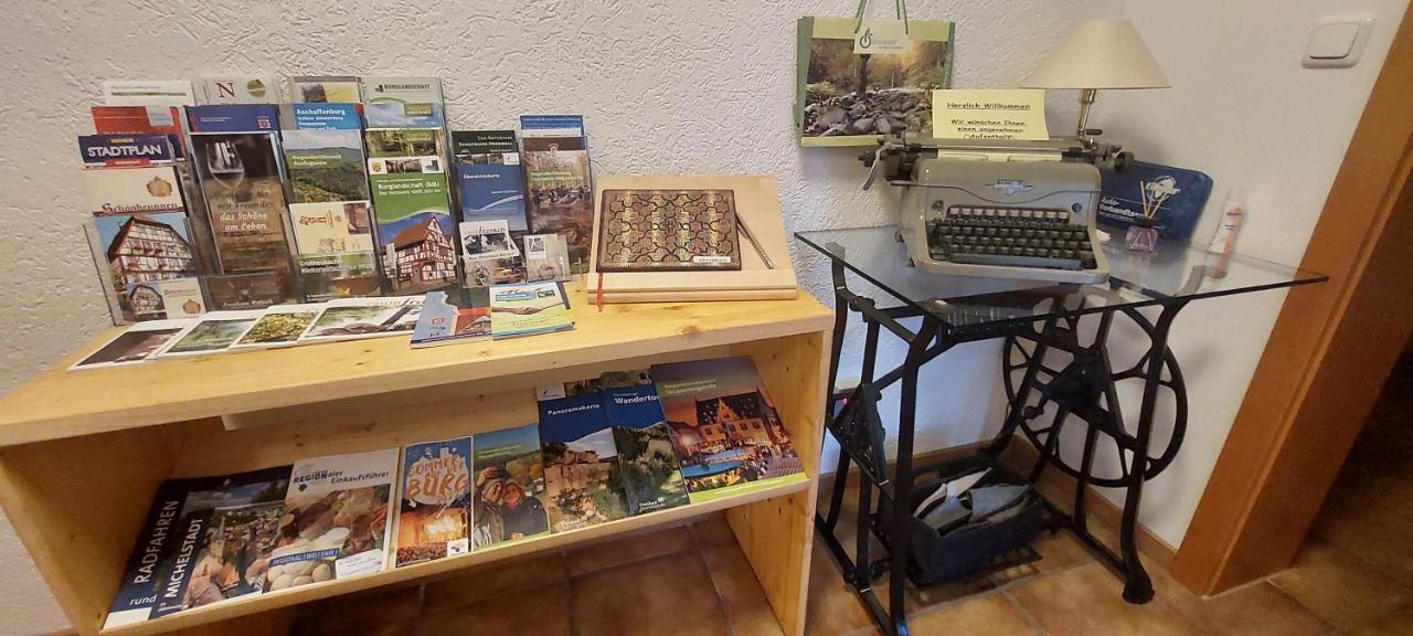Ferienwohnung Odenwaldblick Momlingen Eksteriør billede